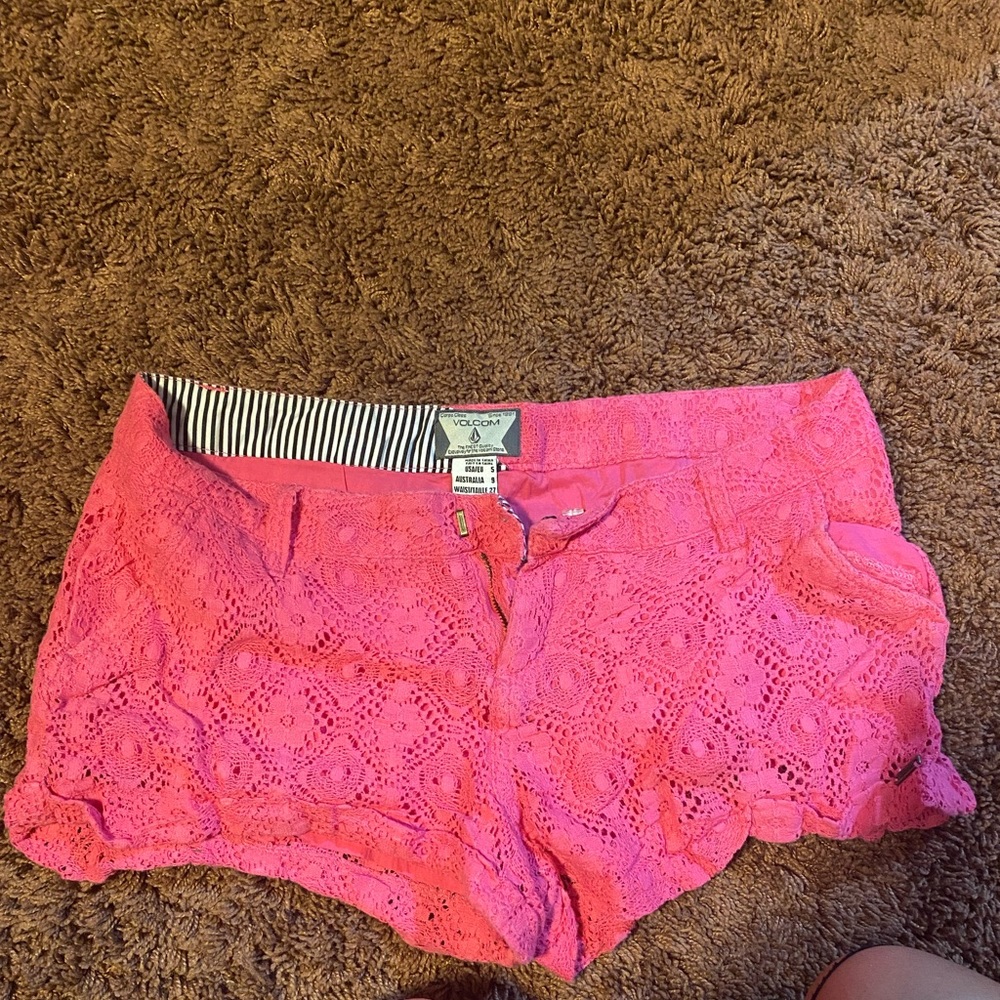 Junior pink shorts